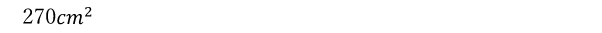 270cm^2